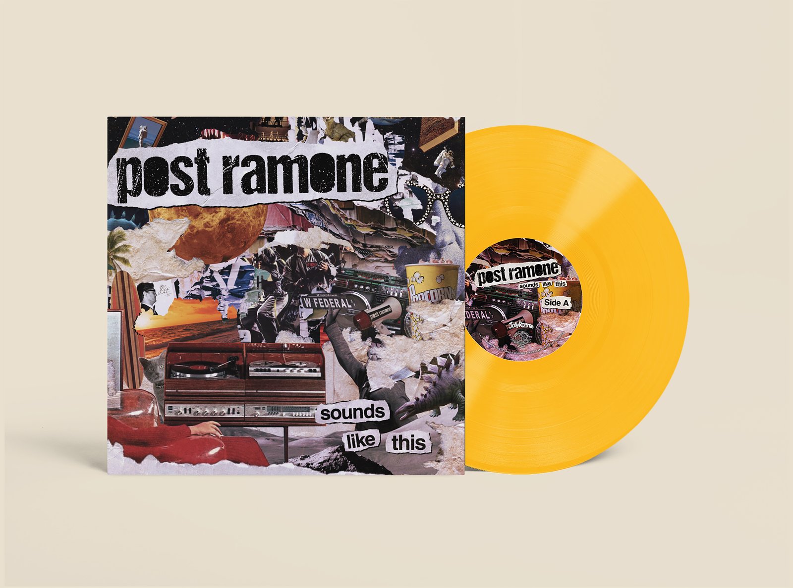 Post Ramone - Sounds Like This LP | Jolly Ronnie Records